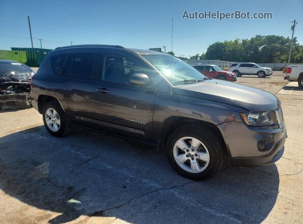1C4NJCEB5HD160393 2017 JEEP COMPASS Charcoal Передня права чверть