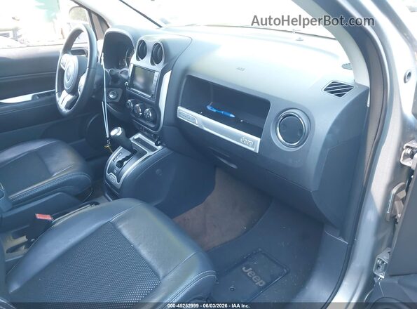 1C4NJCEB6GD543273 2016 JEEP COMPASS Silver Widok wnętrza z przodu