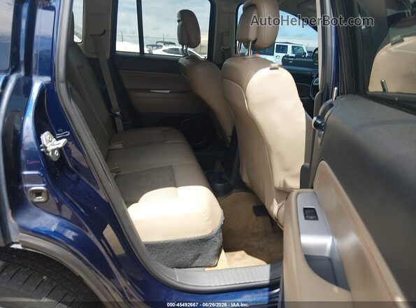 1C4NJCEB6GD582980 2016 JEEP COMPASS Blue VIN კოდის სტიკერის ხედი