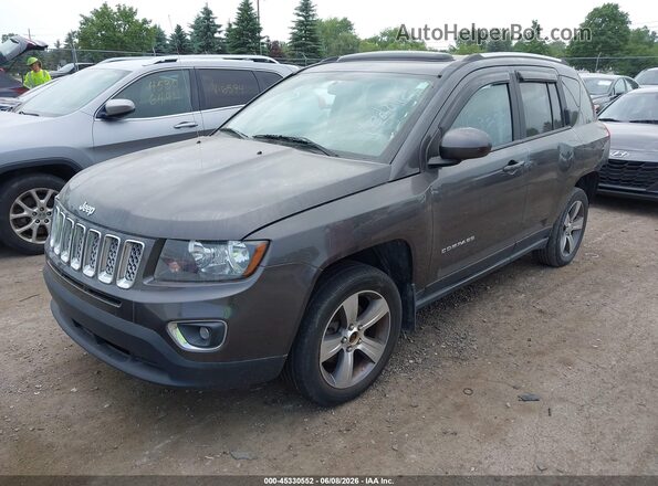1C4NJCEB8HD163093 2017 JEEP COMPASS Gray Przód lewy