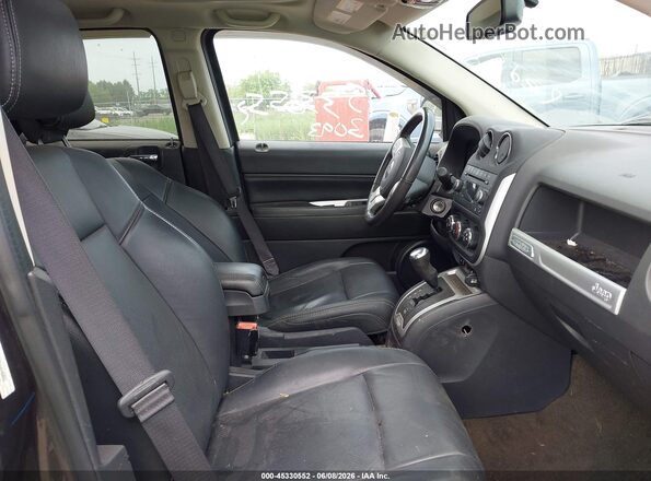 1C4NJCEB8HD163093 2017 JEEP COMPASS Gray Widok wnętrza z przodu
