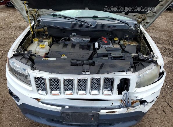1C4NJDAB2GD792990 2016 JEEP COMPASS White Engine compartment view