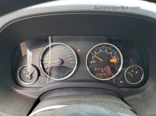 1C4NJDAB2GD792990 2016 JEEP COMPASS White Instrument cluster view