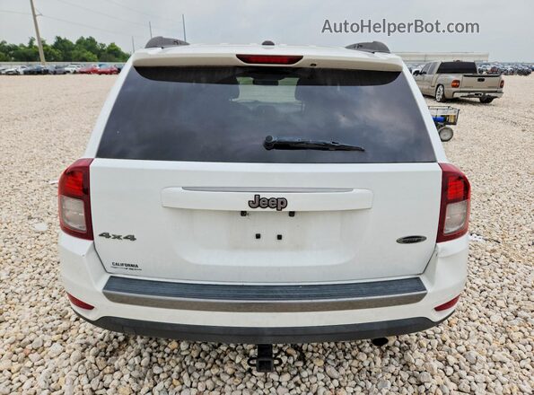 1C4NJDBB1GD627317 2016 JEEP COMPASS White Հետևի տեսք