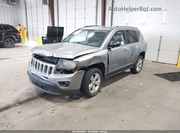 1C4NJDBB1GD662956 2016 JEEP COMPASS Silver 