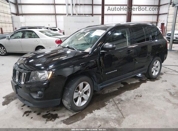 1C4NJDBB2GD662500 2016 JEEP COMPASS Black Vista tres cuartos delantera izquierda
