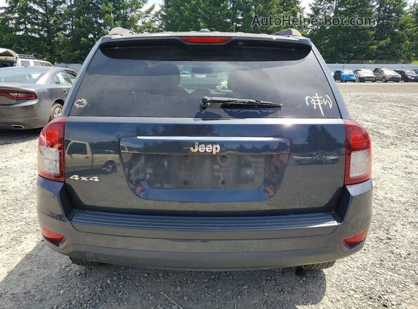 1C4NJDBB3GD546271 2016 JEEP COMPASS Black Widok z tyłu