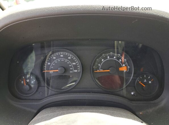 1C4NJDBB3GD546271 2016 JEEP COMPASS Black Widok zestawu wskaźników