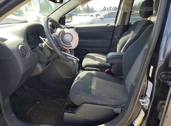 1C4NJDBB3GD546271 2016 JEEP COMPASS Black Widok wnętrza z przodu