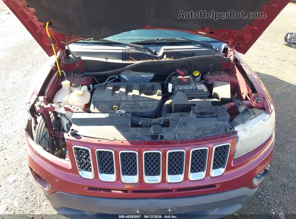 1C4NJDBB3GD723188 2016 JEEP COMPASS Бордовый Вид сзади