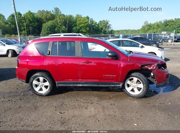 1C4NJDBB3GD723188 2016 JEEP COMPASS Бордовый Панорамный вид салона 360°