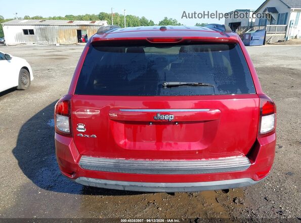 1C4NJDBB3GD723188 2016 JEEP COMPASS Бордовый 