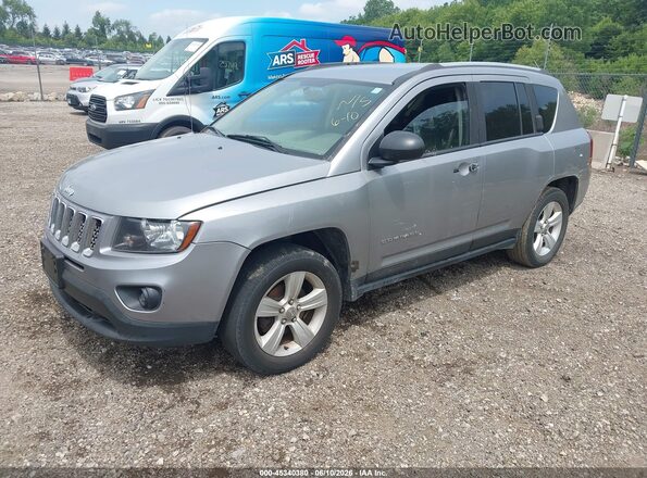 1C4NJDBB4GD670999 2016 JEEP COMPASS Silver Front left