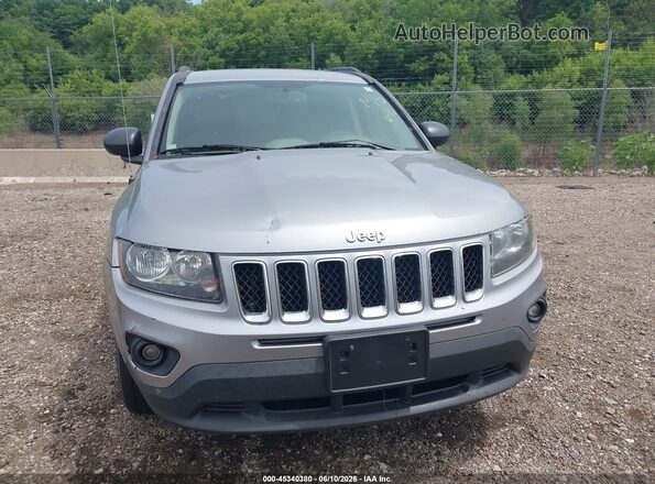 1C4NJDBB4GD670999 2016 JEEP COMPASS Silver Instrument cluster view