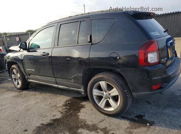 1C4NJDBB4HD129422 2017 JEEP COMPASS Черный Задняя левая четверть