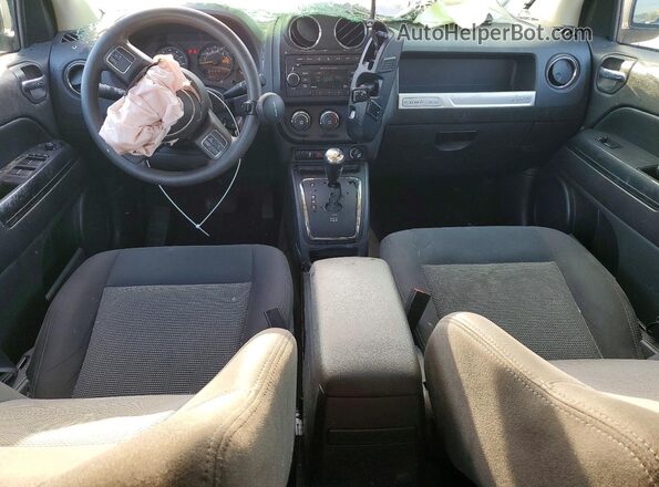 1C4NJDBB4HD129422 2017 JEEP COMPASS Черный Вид панели приборов