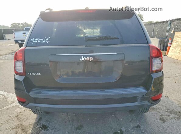 1C4NJDBB4HD129422 2017 JEEP COMPASS Черный Вид сзади