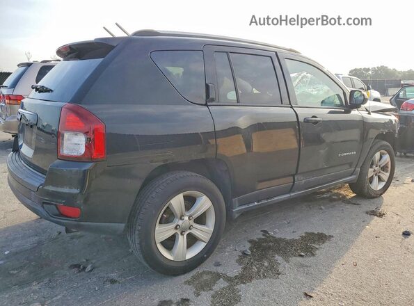1C4NJDBB4HD129422 2017 JEEP COMPASS Черный Задняя правая четверть