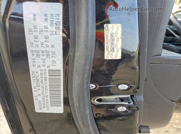 1C4NJDBB4HD129422 2017 JEEP COMPASS Черный Панорамный вид салона 360°