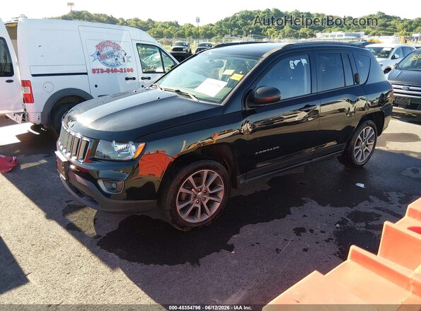 1C4NJDBB5HD101600 2017 JEEP COMPASS Black Передня ліва чверть