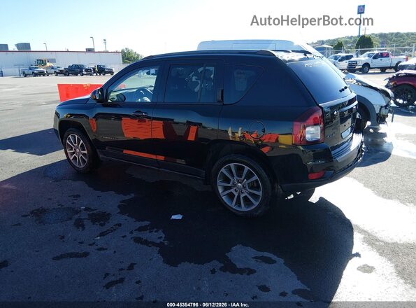 1C4NJDBB5HD101600 2017 JEEP COMPASS Black Задня ліва чверть