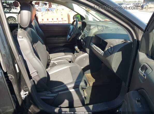 1C4NJDBB5HD101600 2017 JEEP COMPASS Black Вид салону спереду
