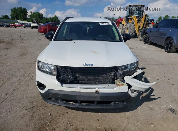1C4NJDBB6GD551724 2016 JEEP COMPASS White Դիմացի տեսք