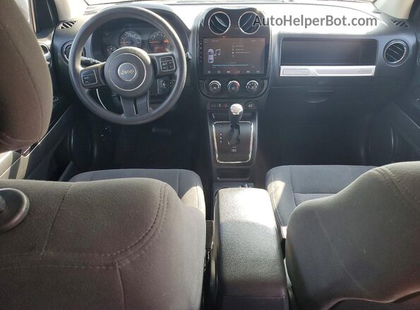 1C4NJDBB6GD551724 2016 JEEP COMPASS White Առջևի վահանակի տեսք