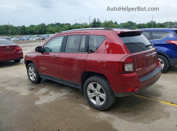 1C4NJDBB6GD779478 2016 JEEP COMPASS Red Rear left
