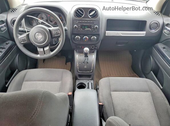1C4NJDBB6GD779478 2016 JEEP COMPASS Red Dashboard view