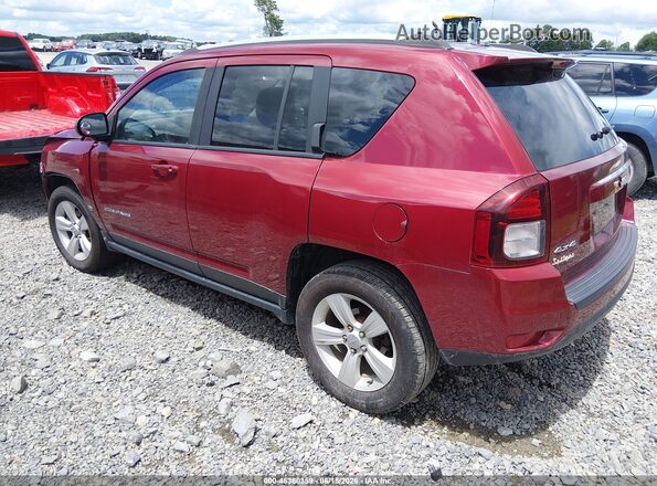 1C4NJDBB6HD105168 2017 JEEP COMPASS Red Задня ліва чверть