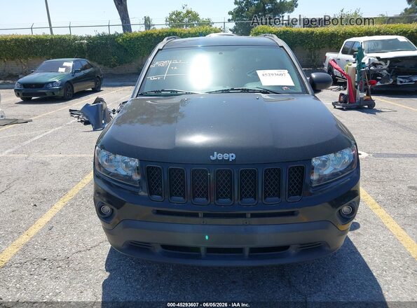 1C4NJDBB7GD780039 2016 JEEP COMPASS Black Instrument cluster view