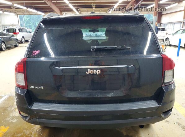 1C4NJDBB7HD106510 2017 JEEP COMPASS Черный Вид сзади