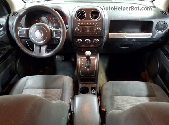 1C4NJDBB7HD106510 2017 JEEP COMPASS Черный Вид панели приборов