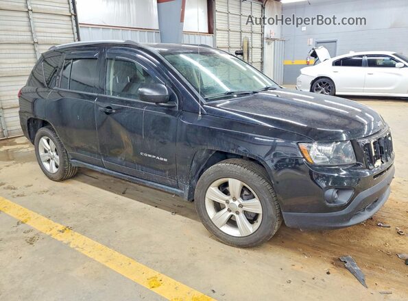 1C4NJDBB7HD106510 2017 JEEP COMPASS Черный Передняя правая четверть