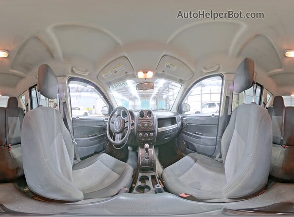 1C4NJDBB7HD106510 2017 JEEP COMPASS Черный Панорамный вид салона 360°