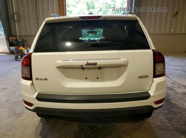 1C4NJDEB0GD785577 2016 JEEP COMPASS White Вид ззаду