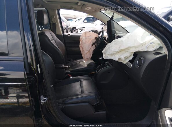 1C4NJDEB2GD709486 2016 JEEP COMPASS Черный Вид салона спереди