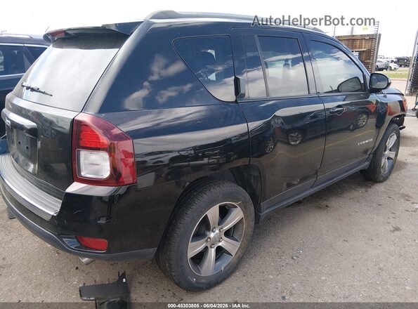 1C4NJDEB2GD709486 2016 JEEP COMPASS Черный Задняя правая четверть