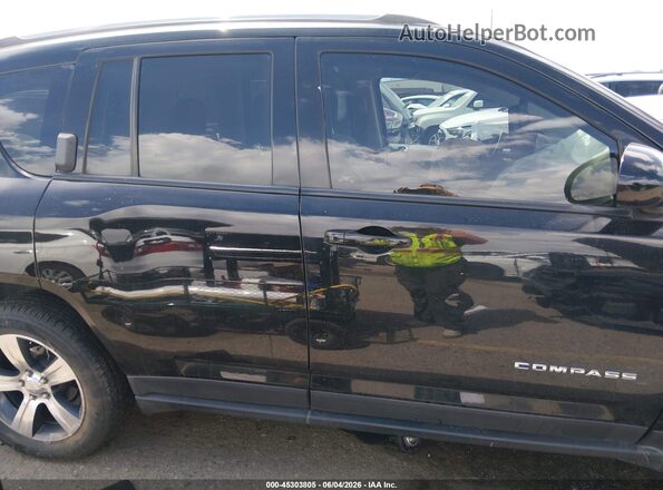 1C4NJDEB2GD709486 2016 JEEP COMPASS Черный Вид задней части салона