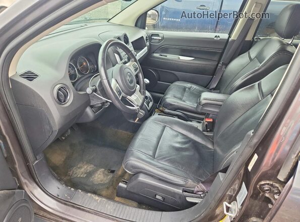 1C4NJDEB2GD733660 2016 JEEP COMPASS Gray Вид салону спереду