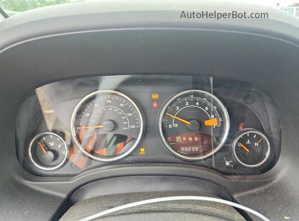 1C4NJDEB2GD733660 2016 JEEP COMPASS Gray Вид щитка приладів