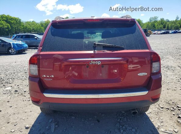 1C4NJDEB2GD733903 2016 JEEP COMPASS Бордовый 