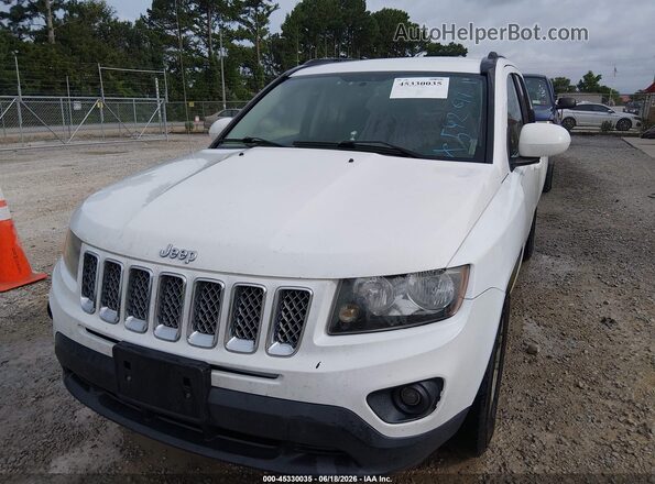 1C4NJDEB3GD542619 2016 JEEP COMPASS White წინა ხედი