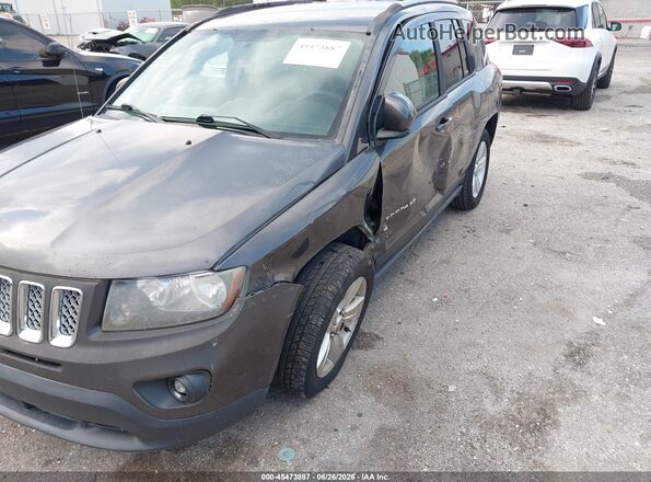 1C4NJDEB3GD645734 2016 JEEP COMPASS Серый Вид спереди