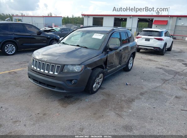 1C4NJDEB3GD645734 2016 JEEP COMPASS Серый Передняя левая четверть
