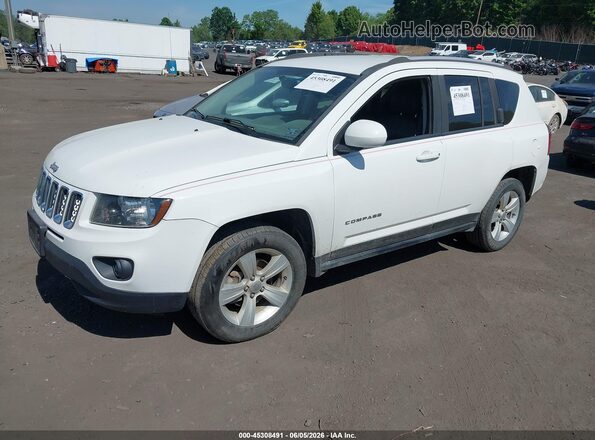 1C4NJDEB3GD810469 2016 JEEP COMPASS Белый Передняя левая четверть