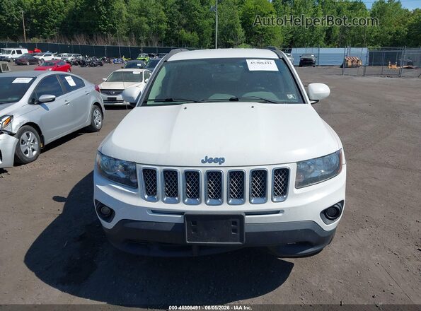 1C4NJDEB3GD810469 2016 JEEP COMPASS Белый Вид щитка приборов