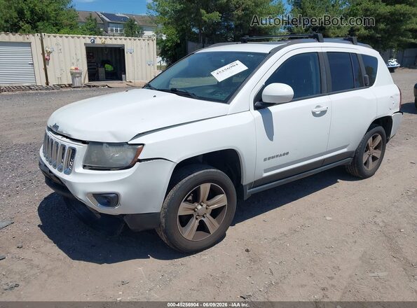 1C4NJDEB4GD708808 2016 JEEP COMPASS White Առջևի ձախ երեք քառորդ տեսարան