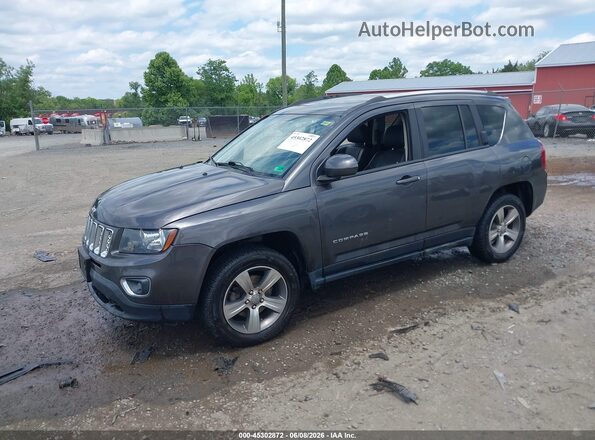 1C4NJDEB5GD798874 2016 JEEP COMPASS Gray Vista tres cuartos delantera izquierda